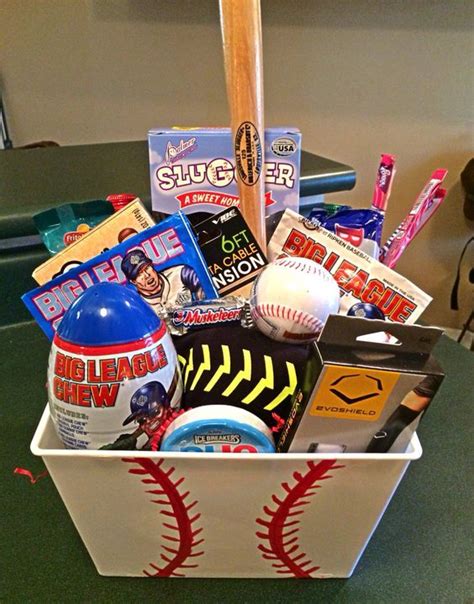 baseball easter basket