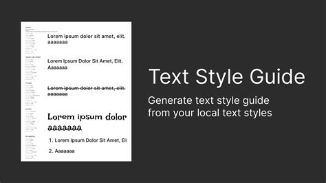 Basic Text Style Guide For Game Walkthroughs