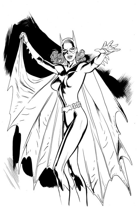 batgirl coloring pages