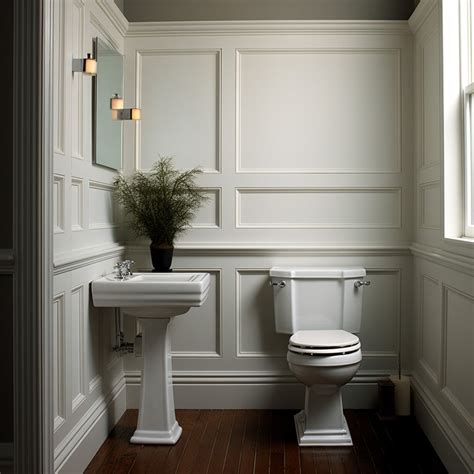 bathroom molding ideas