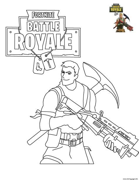 battle royale fortnite coloring pages