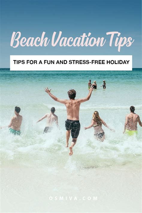 Beach Vacation Tips