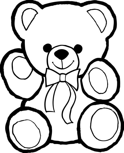 bear coloring picture