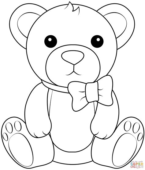 bear to colour