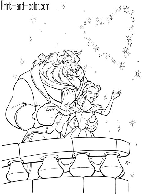 Beauty And The Beast Coloring Pages HD Wallpapers Download Free Images Wallpaper [wallpaper896.blogspot.com]