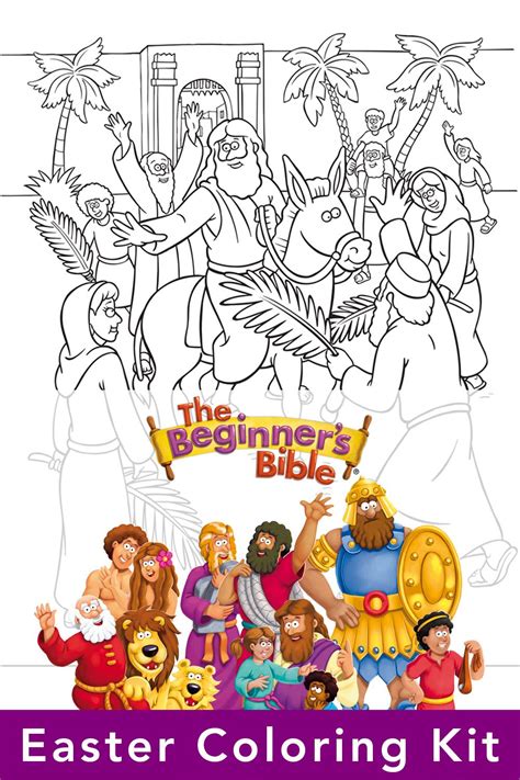 beginners bible coloring pages