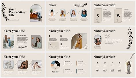 Beige Powerpoint Template