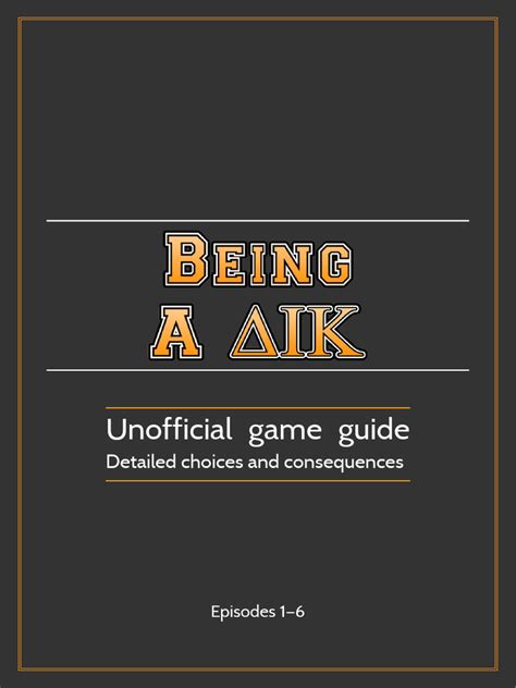 Being A Dik Ep9 Walkthrough