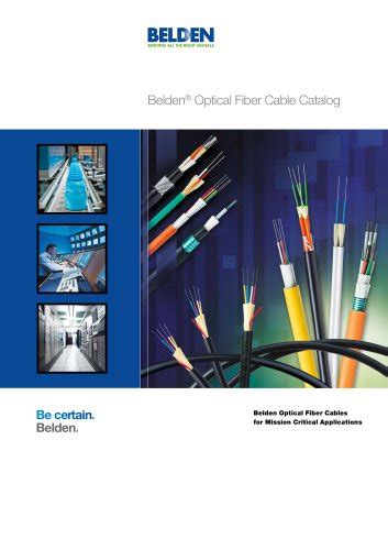 Belden Fiber Catalog