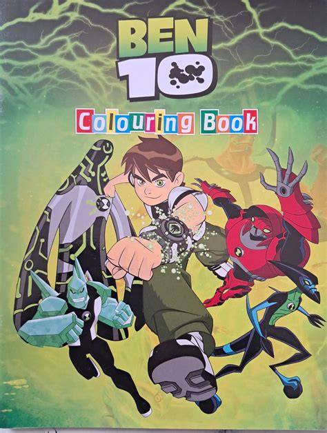 ben 10 coloring book pdf