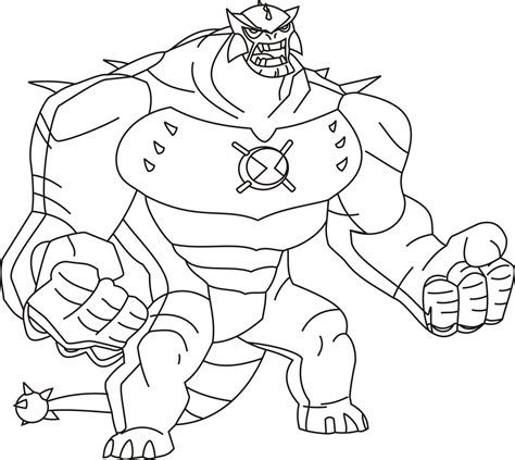 ben 10 coloring pages