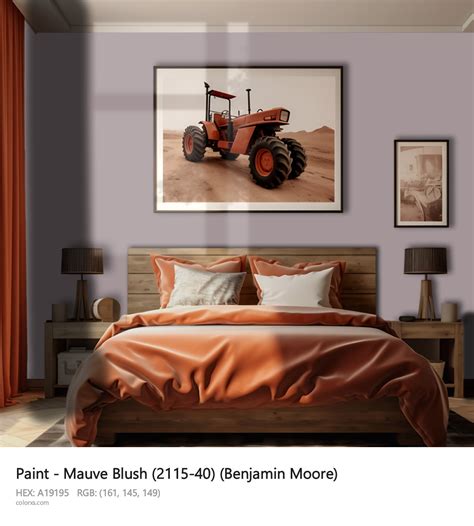 benjamin moore mauve blush