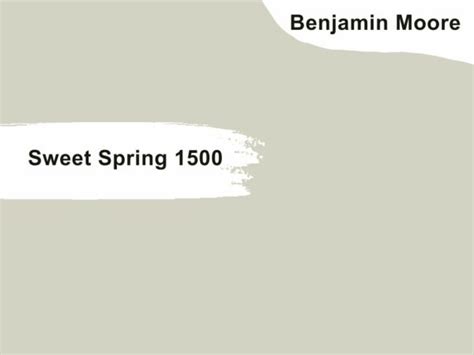 benjamin moore sweet spring