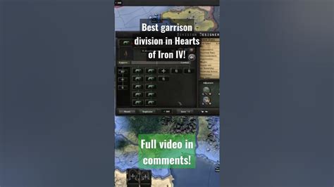 Best Garrison Template Hoi4