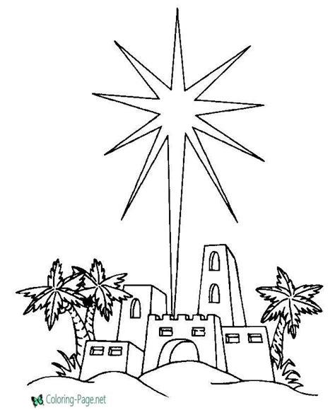 bethlehem coloring pages