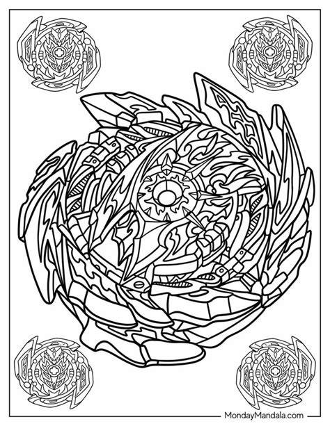 beyblade coloring pages pdf