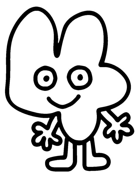 bfdi coloring pages