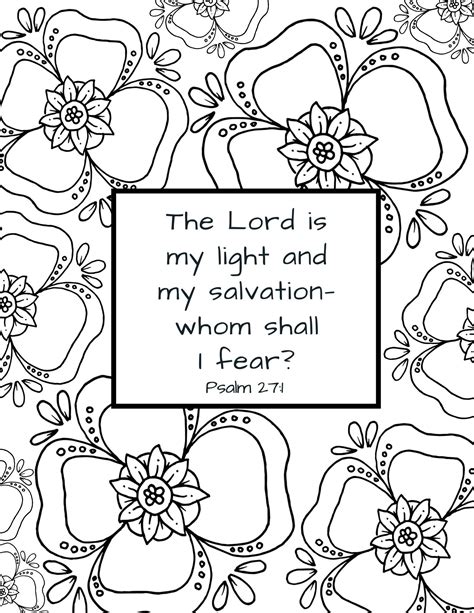 bible verse colouring pages