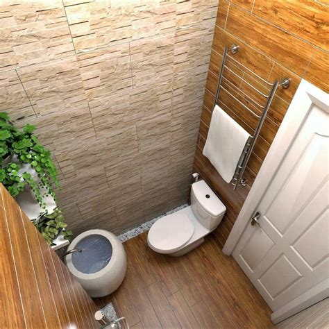 bilik tidur dan kamar mandi konsep desain rumah 2 lantai 12x12