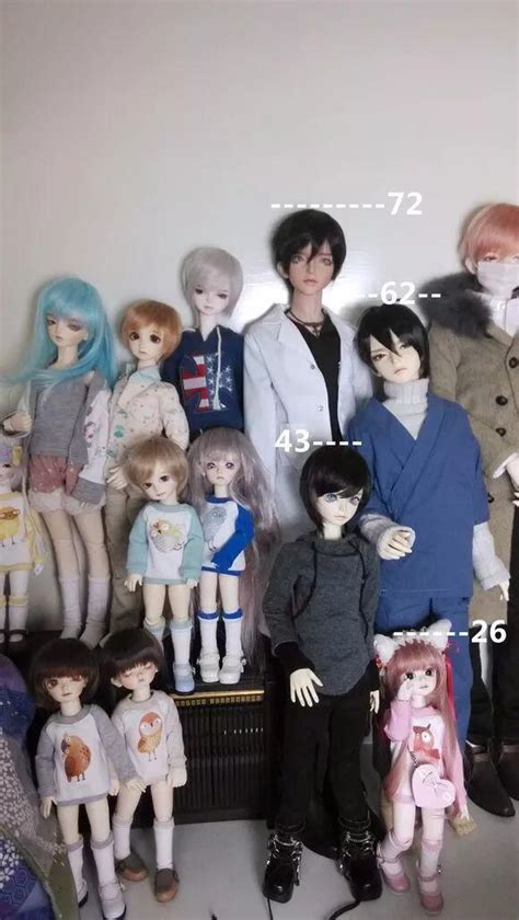 Bjd Size Chart