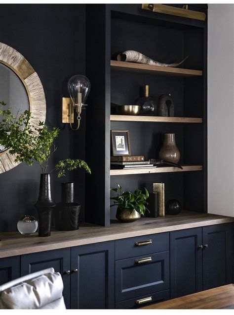 black built ins