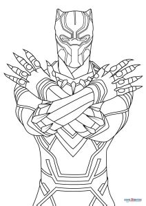 black panther wakanda forever coloring pages