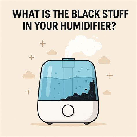 black stuff in humidifier
