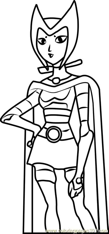 blackfire coloring pages