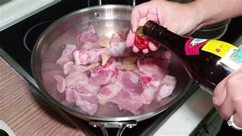 blanching meat
