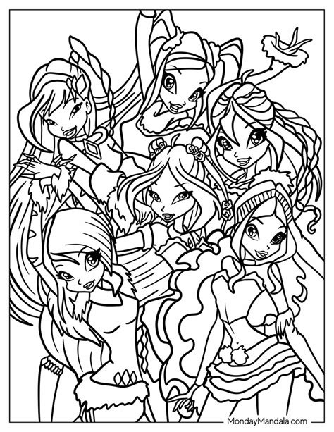 bloom colouring