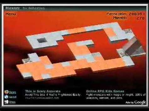 Bloxorz Level 30 Walkthrough