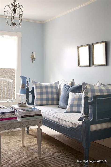 blue hydrangea paint