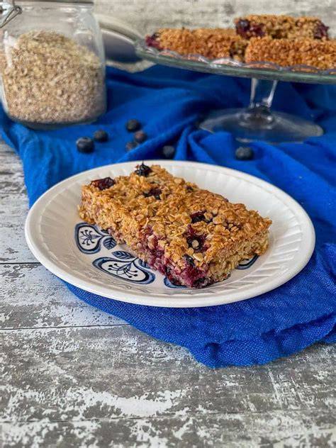 blueberry flapjack cake