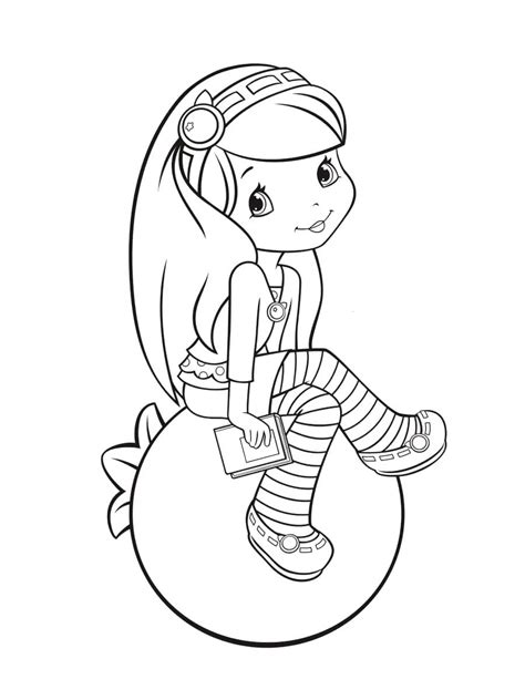 blueberry muffin coloring pages