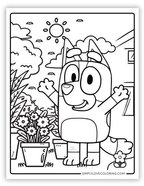 bluey coloring book pdf