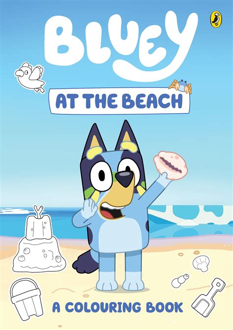 bluey colouring book