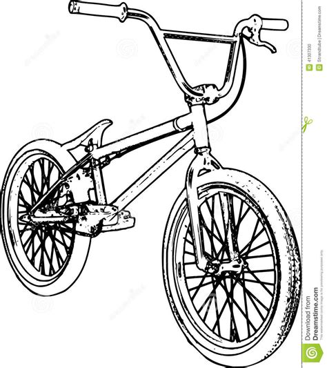 bmx coloring pages