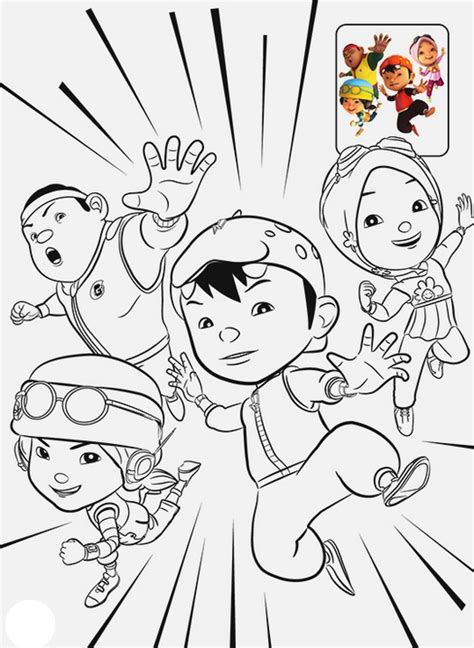 boboiboy colouring book pdf