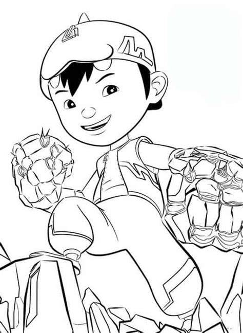 boboiboy colouring pdf