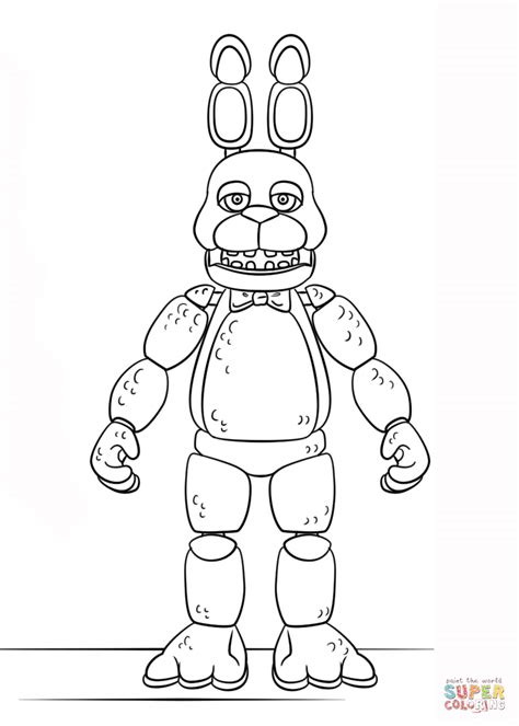 bonnie coloring pages