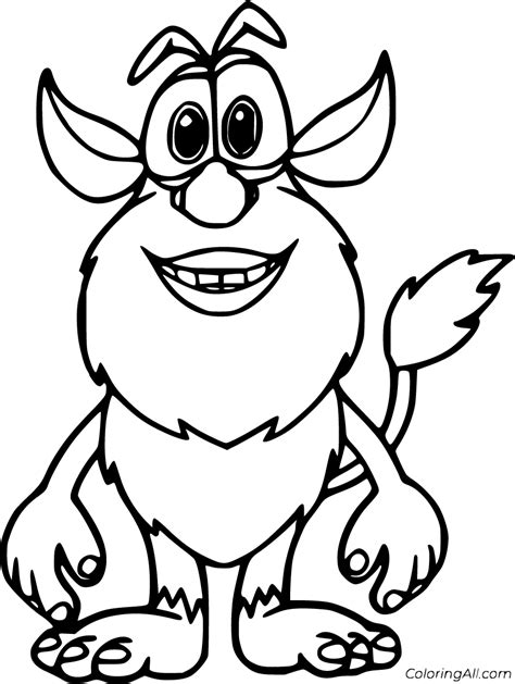 booba coloring pages