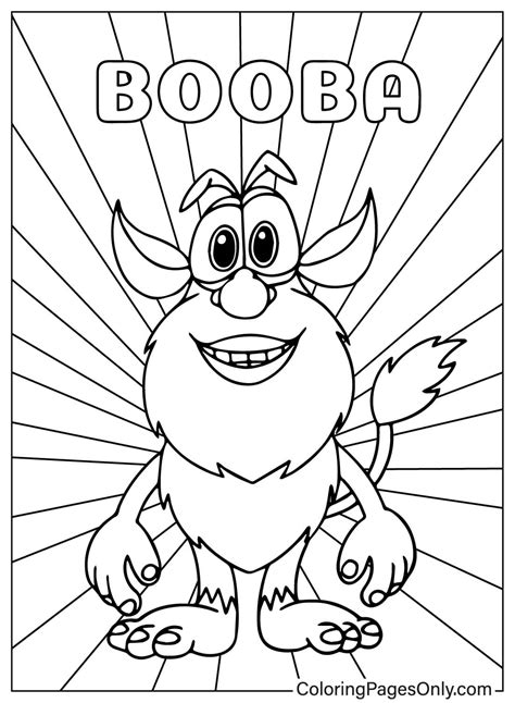 booba coloring pages