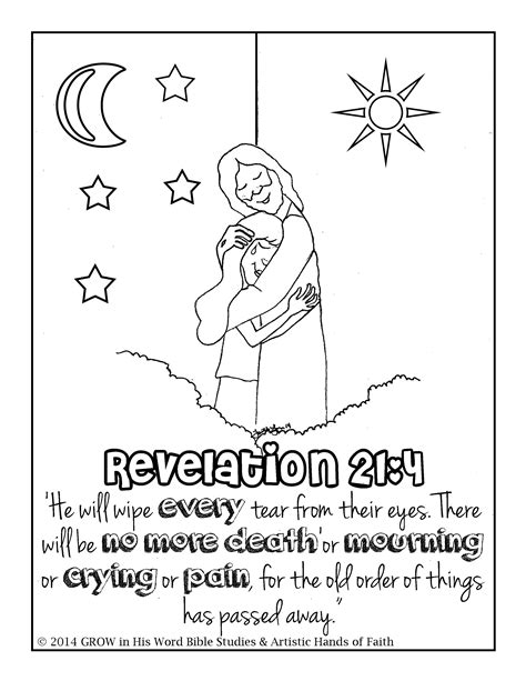 book of revelation coloring pages