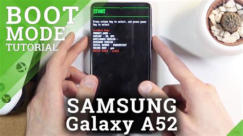boot Samsung A52 into Safe Mode