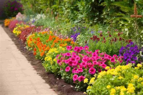 border annuals full sun