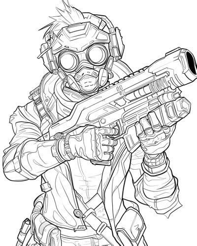 borderlands coloring pages