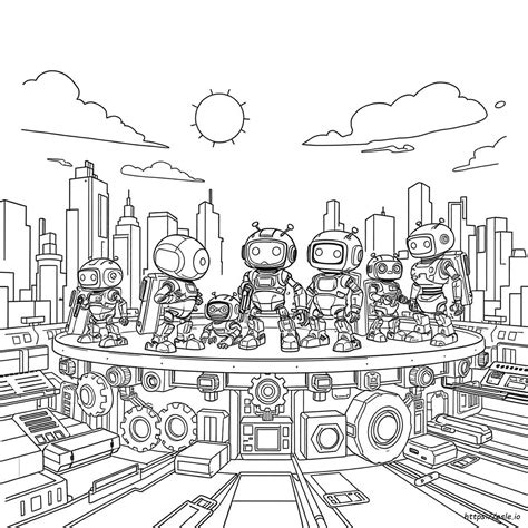 botbots coloring pages