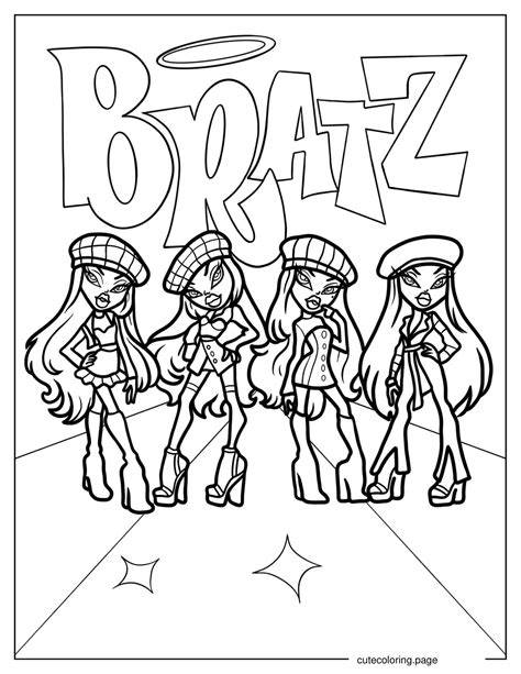 bratz coloring pages