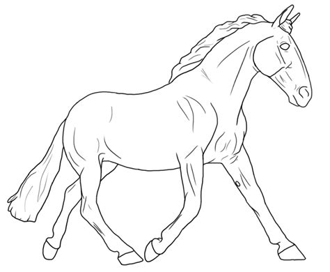 breyer coloring pages