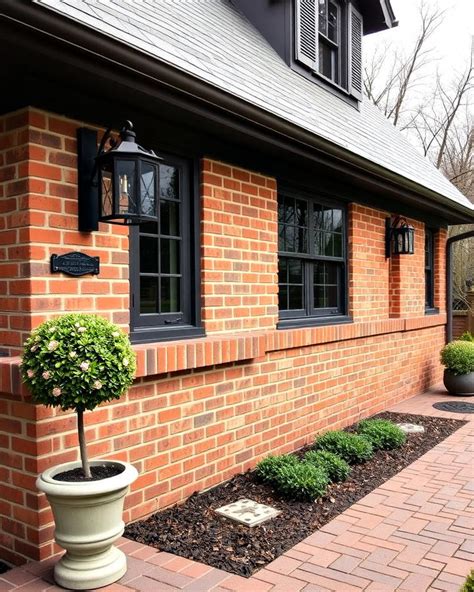brick wainscoting exterior